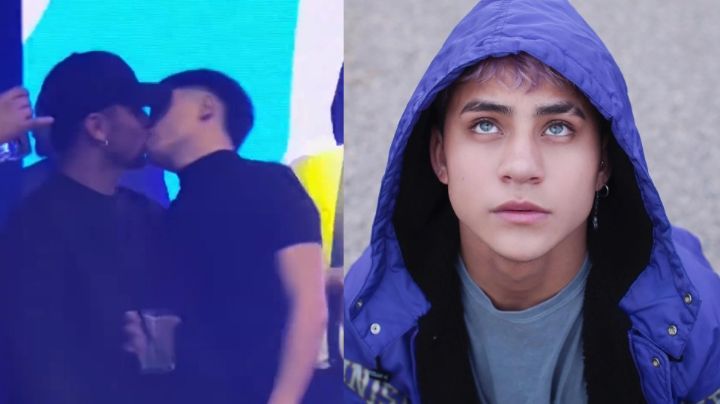 Salió del clóset: Rod Contreras se 'come' a besos con el mejor amigo de exnovia en antro