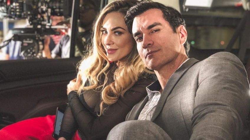 Aracely Arámbula sube la temperatura al besarse con David Zepeda en la alfombra roja