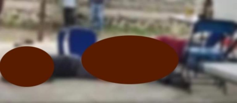 Masacre en Totolapan deja cuatro muertos. Foto: Twitter