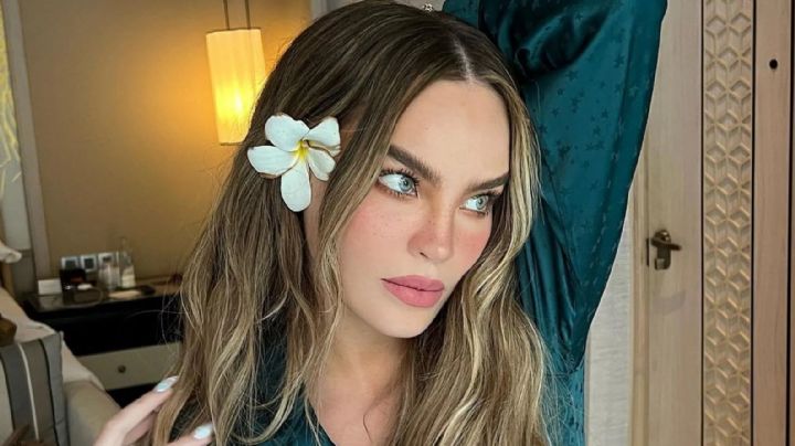 Belinda es captada con apuesto caballero en una cena íntima: "Se la pasaron abrazándose"