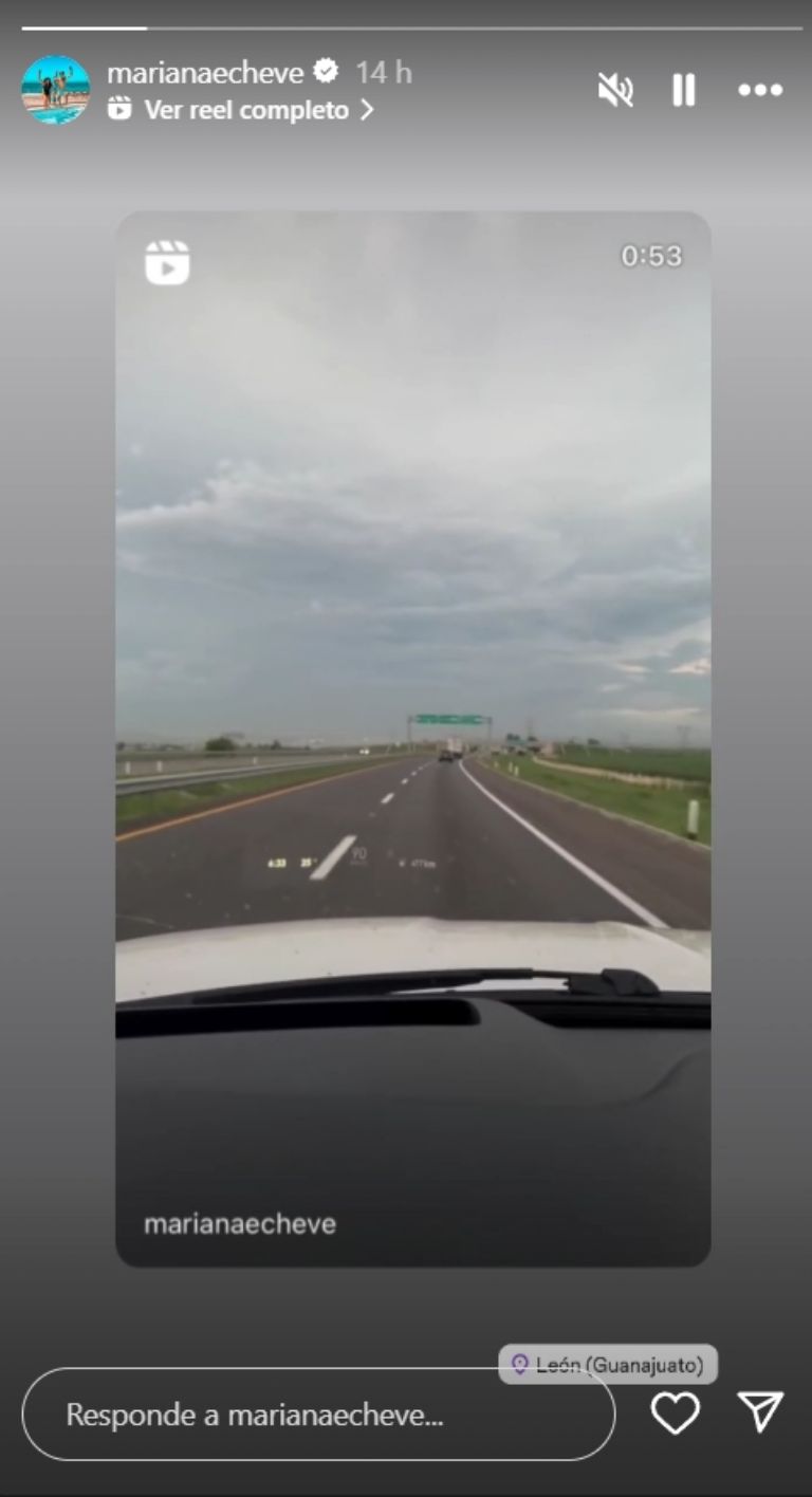 Mariana Echeverría documentó su viaje hacia Guanajuato