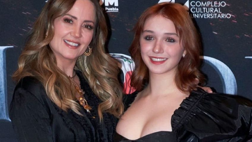 Llena de emoción, Andrea Legarreta llega a 'Hoy' y da noticia de su hija menor, Nina Rubín