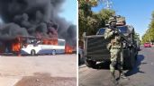 Foto ilustrativa de la nota titulada VIDEOS de los enfrentamientos en Culiacán; hay bloqueos, balaceras y autos incendiados