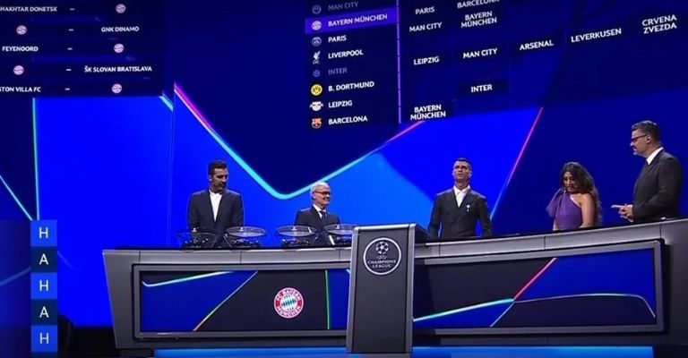 Se puso en marcha el sorteo de la Champions