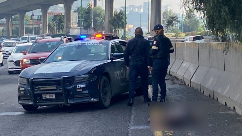 Localizan cuerpo sin vida en la Autopista México-Querétaro, cerca de Lago de Guadalupe