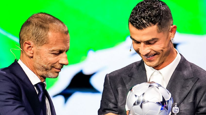 Cristiano Ronaldo no descarta volver a la Champions League; recibe reconocimiento de UEFA