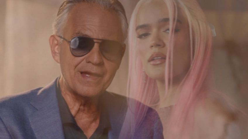 Karol G une su voz en un proyecto con Andrea Bocelli; así suena 'Vivo por ella'