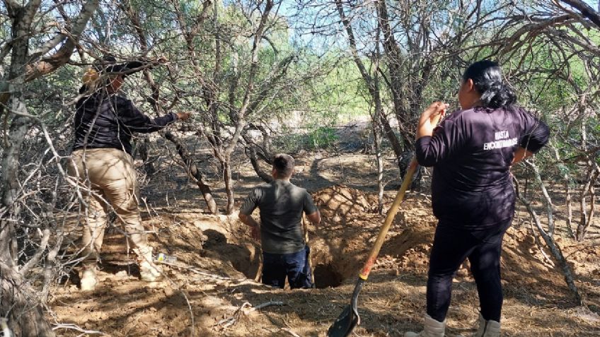 Buscadoras encuentran 14 fosas clandestinas durante el mes de agosto en la región del Mayo