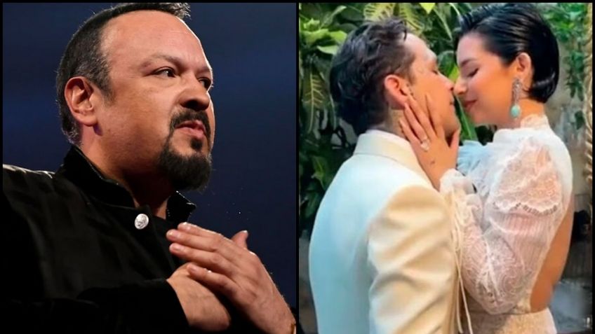 Pepe Aguilar hunde a Nodal y filtra que él pagó toda la boda de Ángela: "Me chin..."