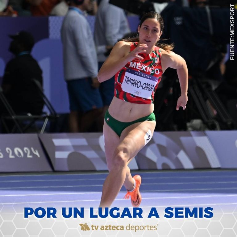 La mexicana Cecilia Tamayo buscará avanzar a Semifinales de Atletismo en París 2024. Foto: Twitter