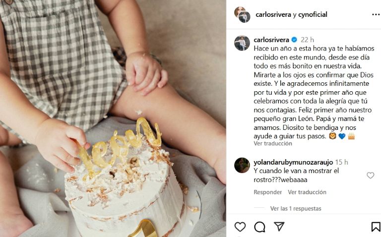 León cumplió un año