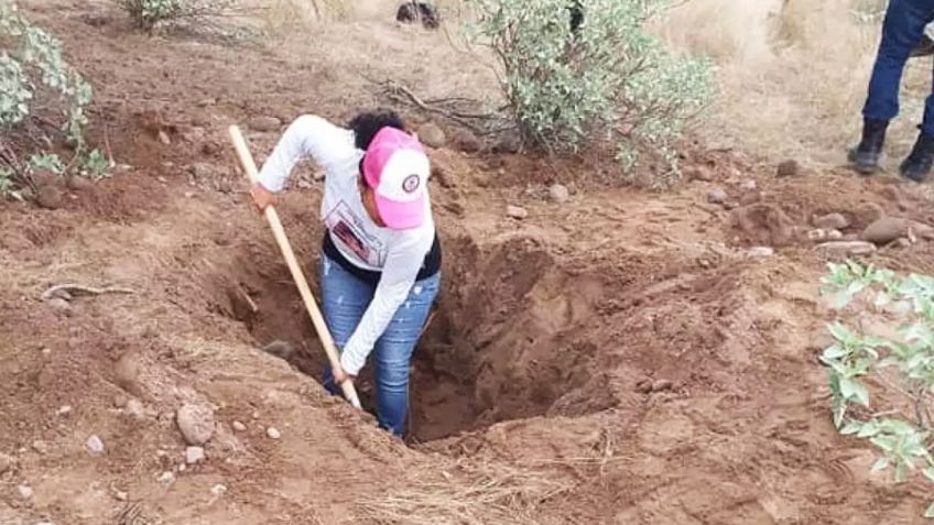 Madres Buscadoras de Sonora encuentran huesos humanos en la carretera a Bahía de Kino