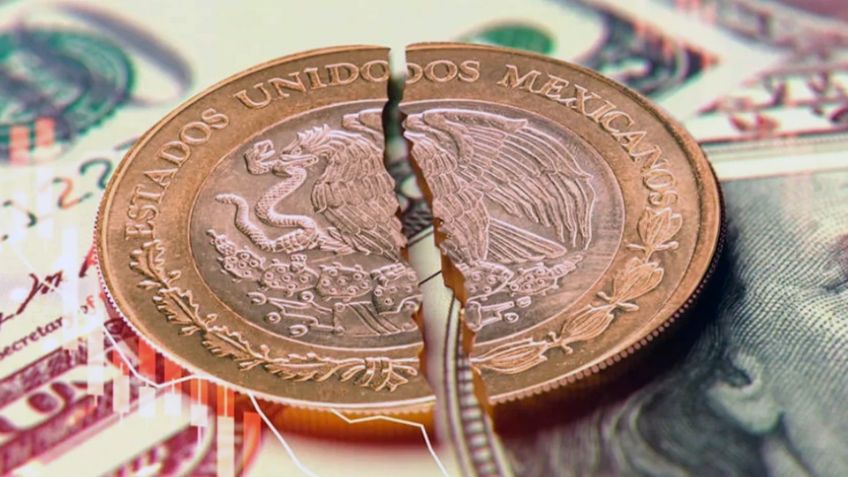 Peso mexicano se derrumba frente al dolar; se acerca peligrosamente a las 20 unidades