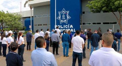 Seguridad Pública Municipal de Cajeme fortalece la disciplina con la difusión de patriotismo