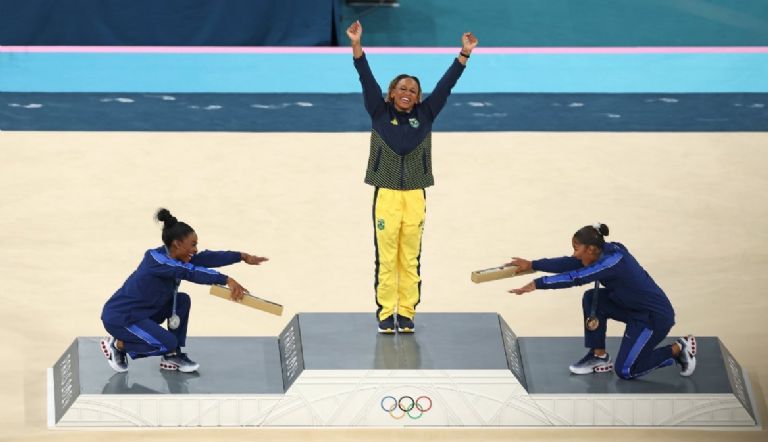 Simone Biles en París 2024
