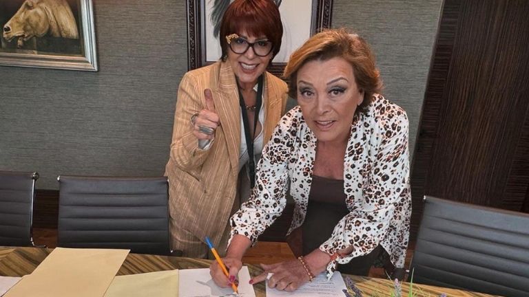 Alejandra y Sylvia niegan estar repartiendo la herencia de Silvia Pinal