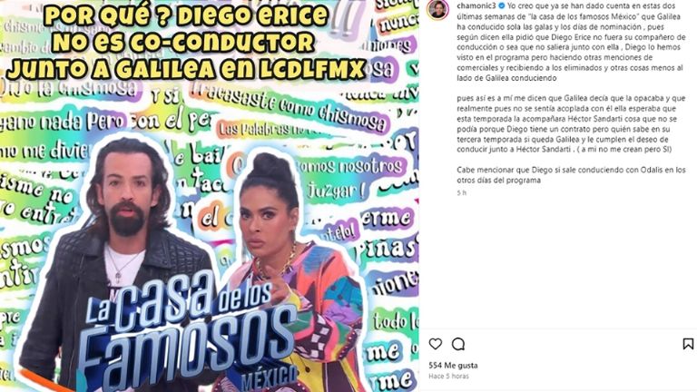 Galilea Montijo habría vetado a conductor de Televisa