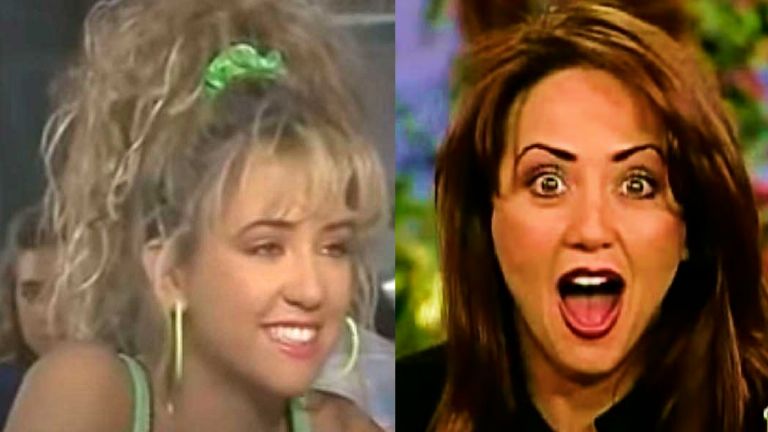 Así lucía Andrea Legarreta décadas atrás