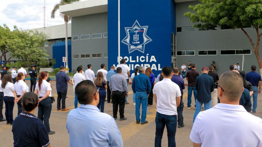 Seguridad Pública Municipal de Cajeme fortalece la disciplina con la difusión de patriotismo
