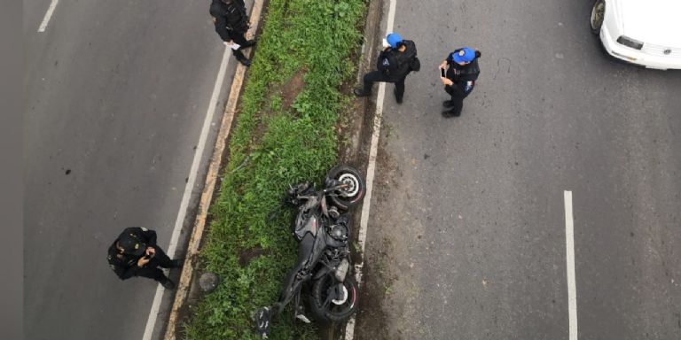 Accidente en Río San Joaquín
