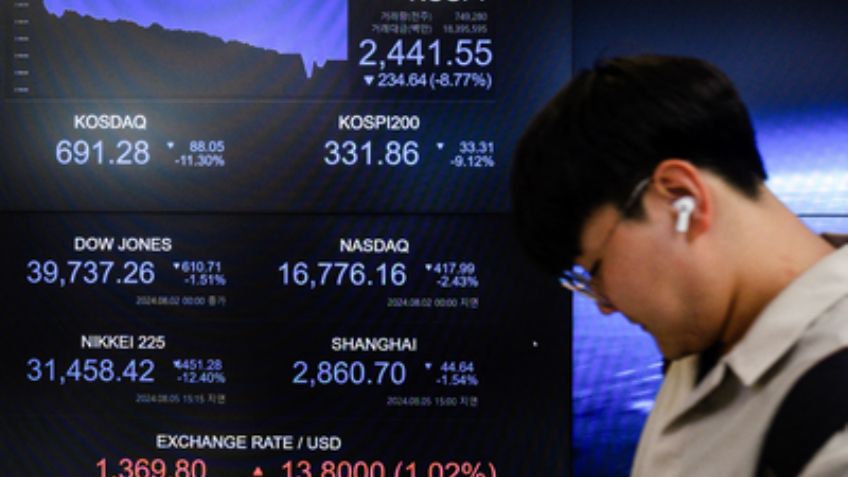 Tras ‘Lunes negro’ para las bolsas del mundo, se espera volatilidad, advierten expertos