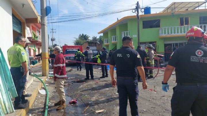 VIDEO: Explosión de pirotecnia en Tepetlixpa, Edomex, deja un muerto y 13 heridos