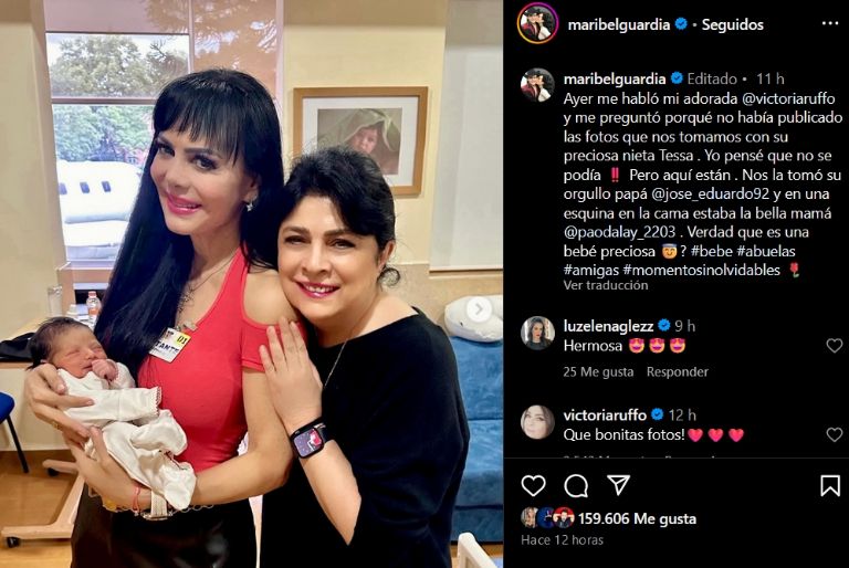 Maribel Guardia comparte el momento en el que conoció a Tessa