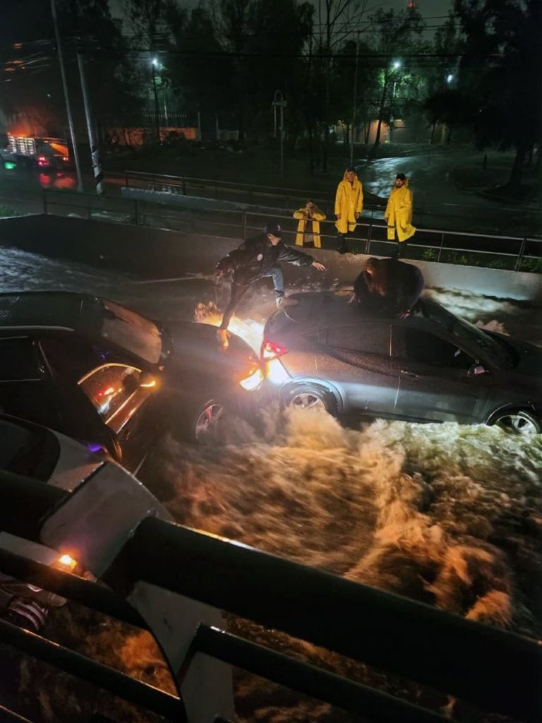 Inundaciones en Naucalpan