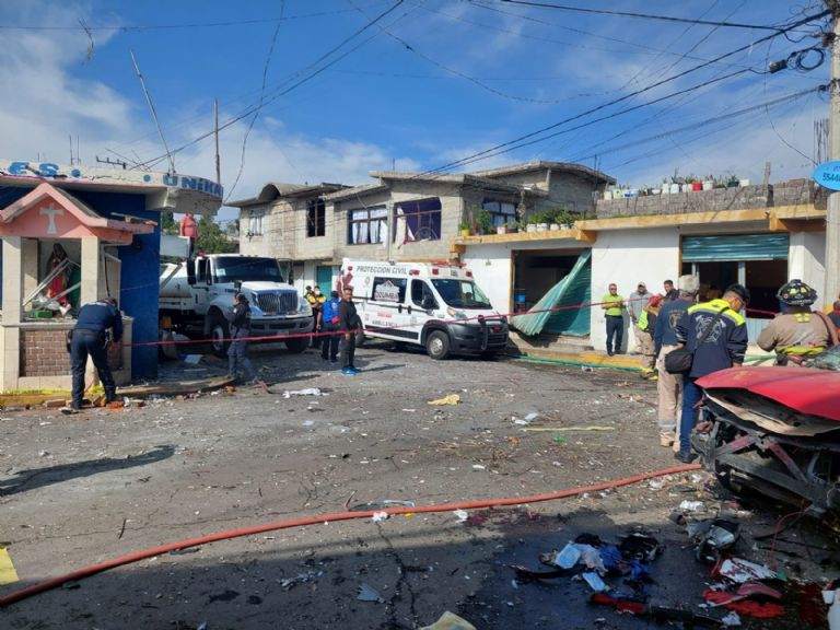 Explosión en Tepetlixpa