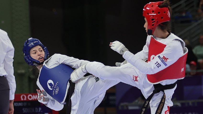 ¿Otro robo a México? Daniela Souza pierde en Taekwondo de París 2024 por amonestaciones