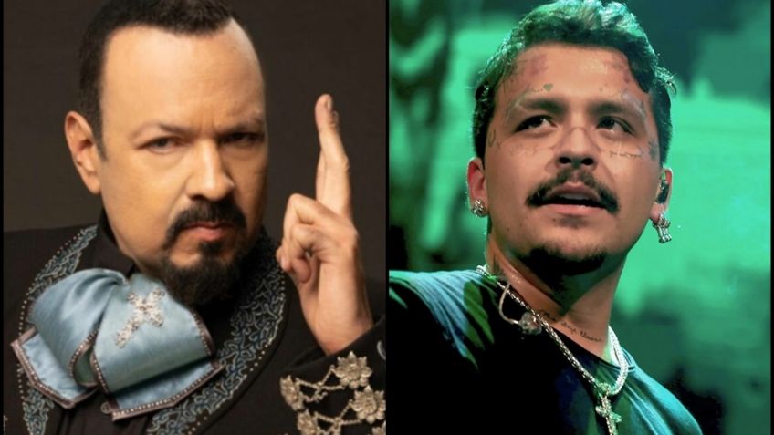 ¿Lo odia? Pepe Aguilar muestra cómo es su interacción con Nodal, tras boda con Ángela