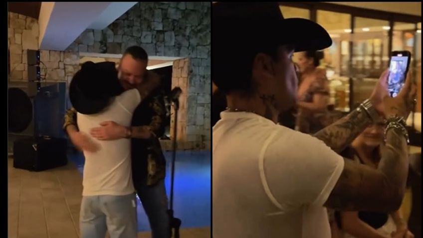 Entre fiesta y tragos: Así confirma Christian Nodal que es el fan número 1 de Pepe Aguilar