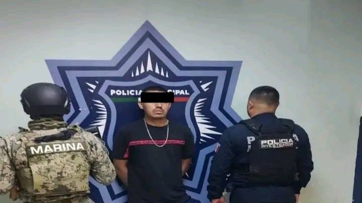 Cae presunto sicario de Ciudad Obregón: Leonardo 'N' ocultaba un arma y cartuchos