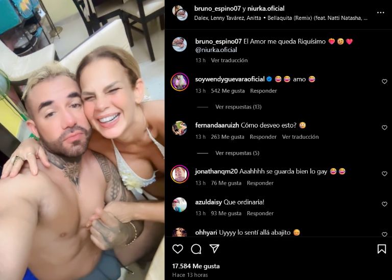Niurka y su novio comparten video privado en Instagram