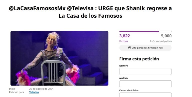 Piden que Shanik Berman vuelva a LCDLFM