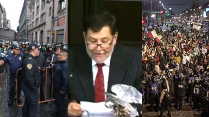 Senado ignora manifestantes: Retoman sesión en Xicoténcatl y bloquean calles aledañas