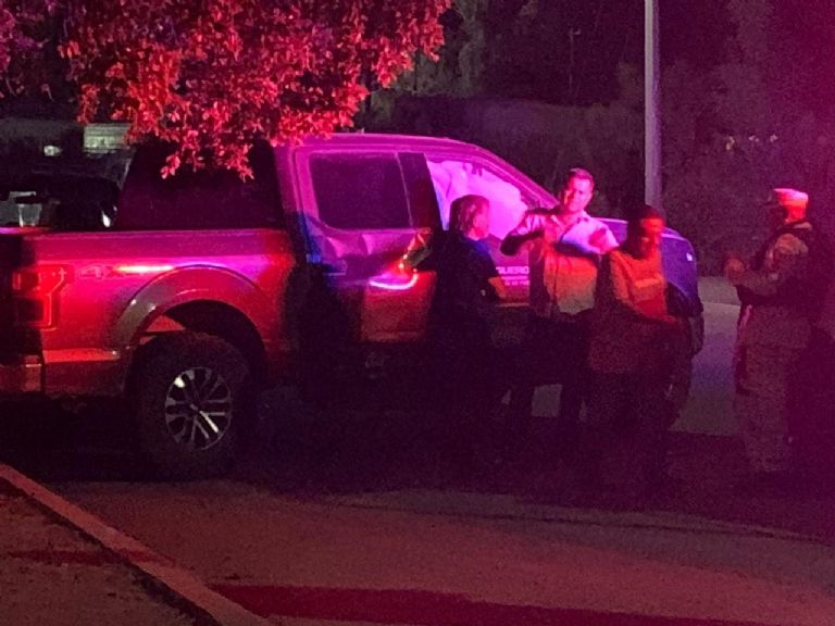 Accidente en Caborca, Sonora, moviliza a las autoridades. Foto: Facebook