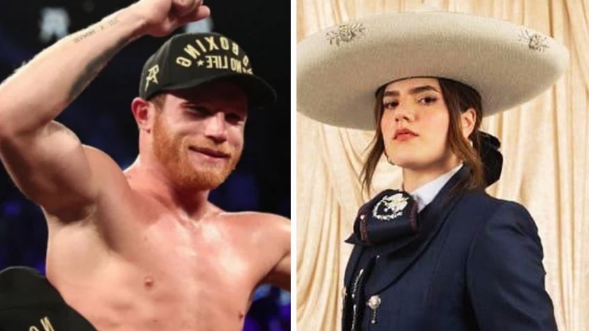 Camila, nieta de Vicente Fernández, cantará el Himno Mexicano en la pelea de 'Canelo'