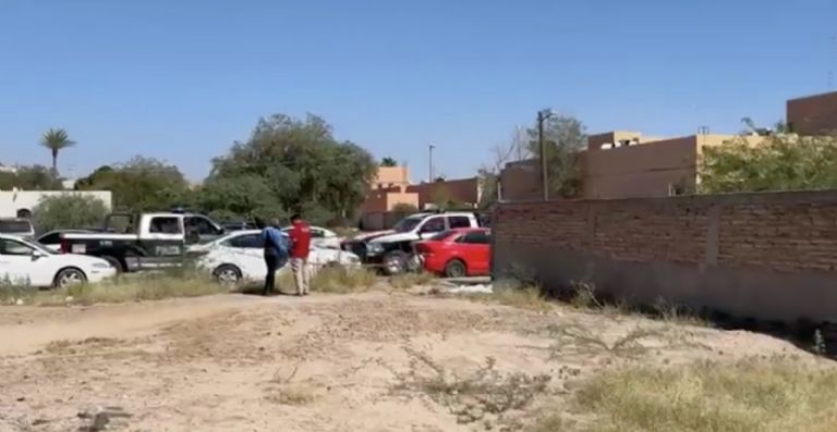 Hallan a persona sin vida en Caborca, Sonora. Foto: Facebook