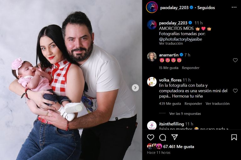 Hija de José Eduardo Derbez tiene su prijmera sesión de fotos