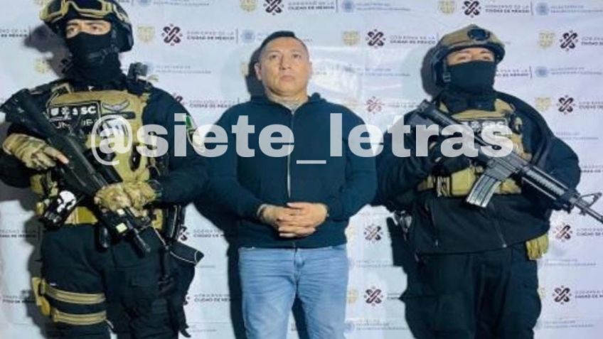 Detienen al sicario 'El Perro' en CDMX, lo relacionan con al menos 18 asesinatos