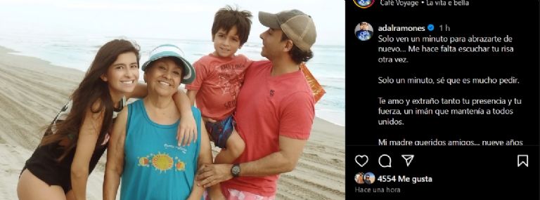 Adal Ramones recuerda a su querida madre