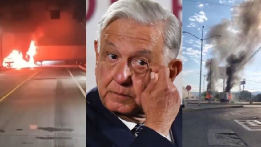 AMLO dice que violencia en Culiacán es "amarillismo"; asegura que todo está controlado