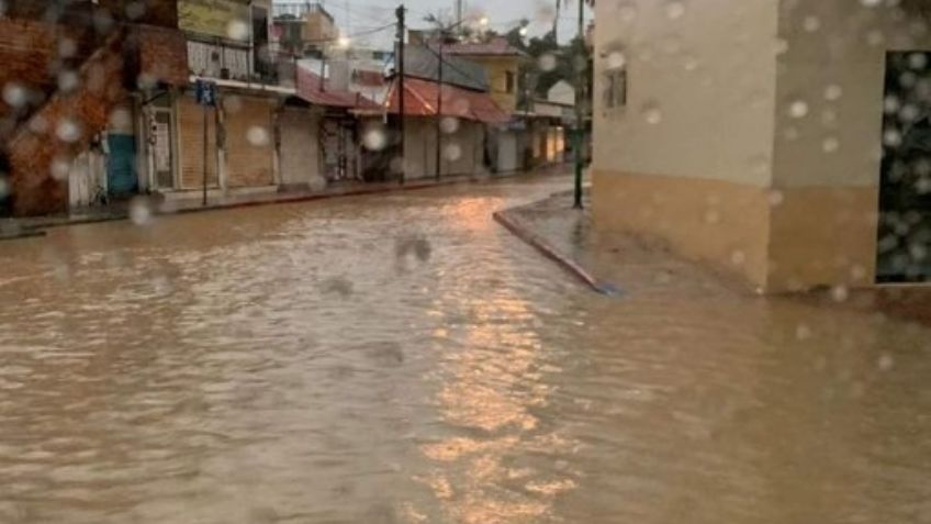 'Ileana' causa los primeros desastres: Calles bajo el agua por intensas inundaciones
