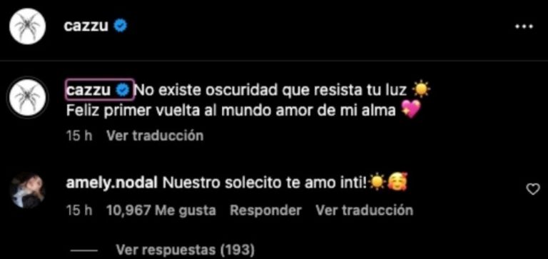 Hermana de Christian Nodal felicita a Inti por su cumpleaños