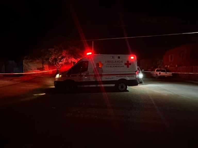 La violencia no descansó la noche del Grito de Independencia en Caborca, Sonora. Foto: Facebook