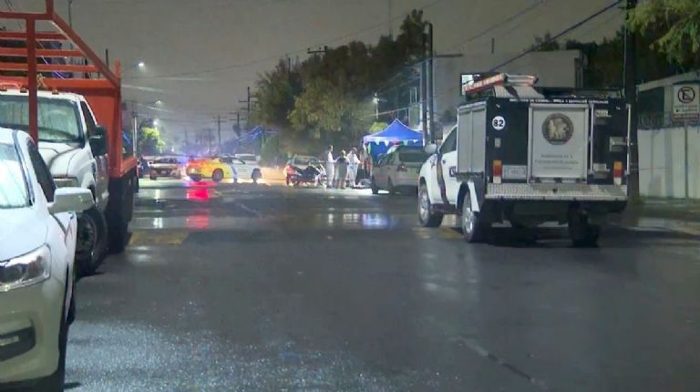 Balacera en Monterrey deja tres muertos. Foto: Twitter
