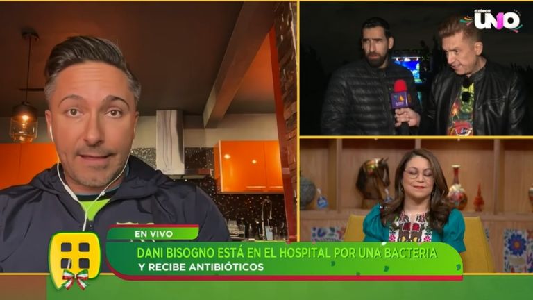 Hermano de Daniel Bisogno confirma que está hospitalizado