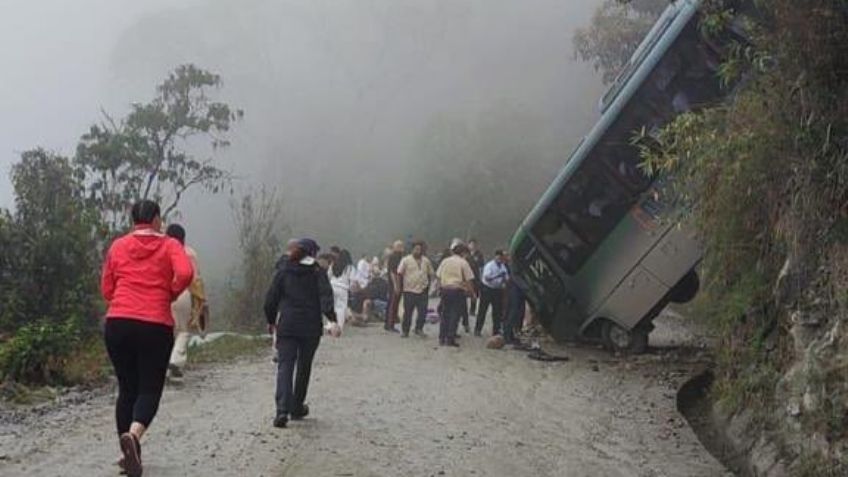 Accidente en Machu Picchu: Camión volcó con turistas, entre las víctimas hay mexicanos