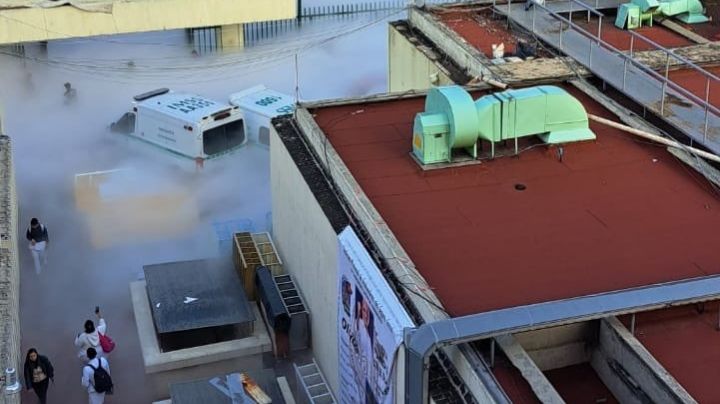 FUERTE VIDEO: Explota tanque de oxígeno en IMSS Santa Mónica de Tlalnepantla, Edomex